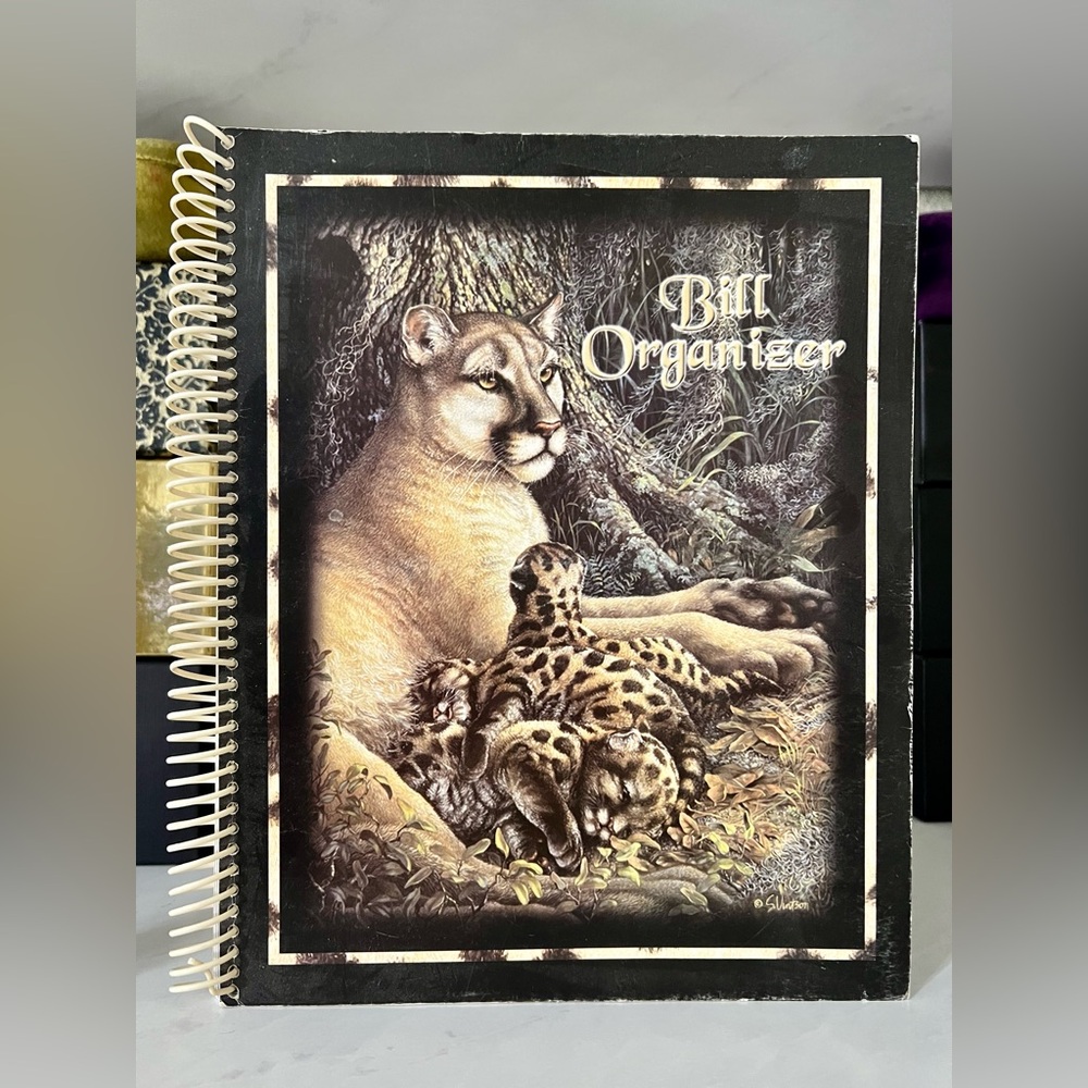 Safari Bill Organizer with Pockets